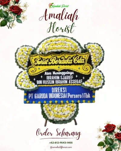 Papan Bunga Duka di Pekasiran